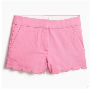 Girls crewcuts scalloped shorts